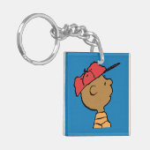 pinda's | Franklin Baseball Pet Sleutelhanger (Voorkant Links)