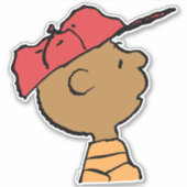 pinda's | Franklin Baseball Pet Sticker (Voorkant)