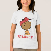 pinda's | Franklin Baseball Pet Tri-Blend Shirt (Voorkant)