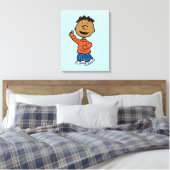 pinda's | Franklin Canvas Afdruk (Insitu (Slaapkamer))
