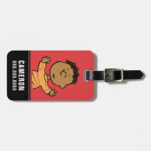 pinda's | Franklin Kijk Bagagelabel (Voorkant horizontaal)