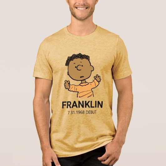 pinda's | Franklin Kijk Tri-Blend Shirt (Voorkant)