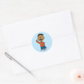 pinda's | Franklin Ronde Sticker (Envelop)