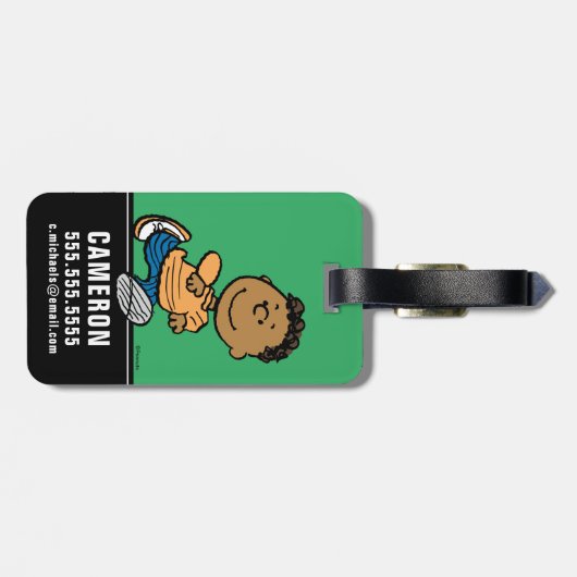 pinda's | Franklin Running Bagagelabel (Achterkant horizontaal)