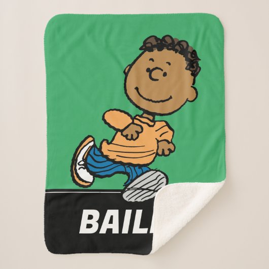 pinda's | Franklin Running Sherpa Deken (Voorkant)