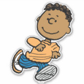 pinda's | Franklin Running Sticker (Voorkant)