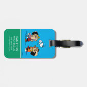 pinda's | Friends Fun Bagagelabel (Achterkant horizontaal)