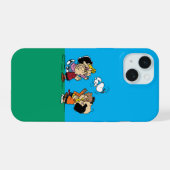 pinda's | Friends Fun iPhone 15 Hoesje (Achterkant horizontaal)