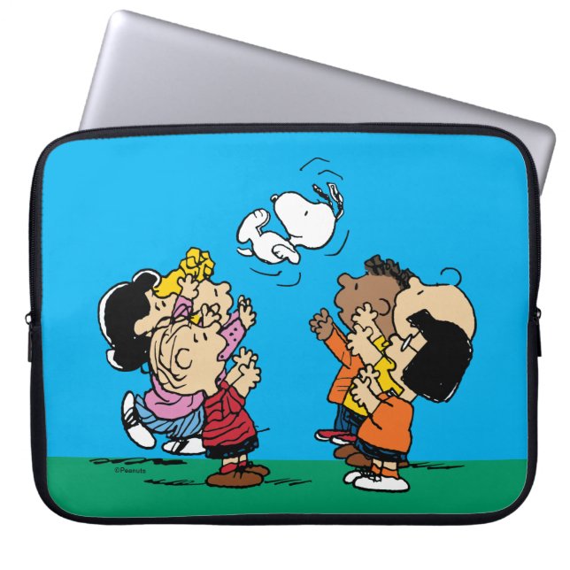 pinda's | Friends Fun Laptop Sleeve (Voorkant)