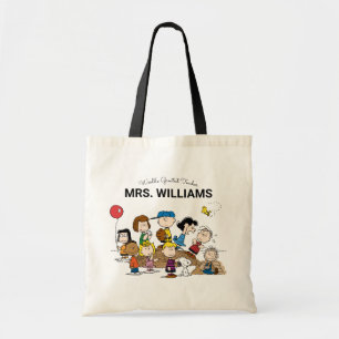 pinda's Gang Greatest Teacher Personalized Tote Bag