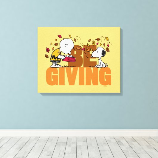 pinda's | Geef Canvas Afdruk (Insitu (Houten vloer))