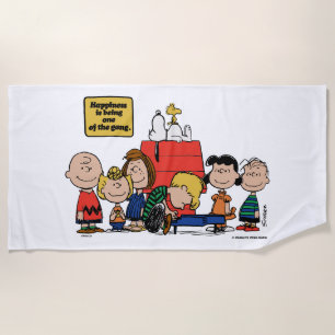 pinda's   Geluk is één van de bende zijn Strandlaken