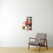 pinda's | Geluk is één van de bende zijn Wandkleed (In situ)