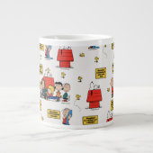 pinda's | Geluk is… Extra Grote Beker (Voorkant)