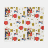 pinda's | Geluk is… Fleece Deken (Voorkant (Horizontaal))