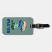 pinda's | Geweldig portret voor buitenshuis Bagagelabel (Voorkant horizontaal)