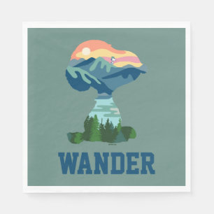 pinda's   Geweldig portret voor buitenshuis Servet