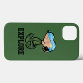pinda's | Grote buitensnoop Case-Mate iPhone Case (Achterkant (horizontaal))