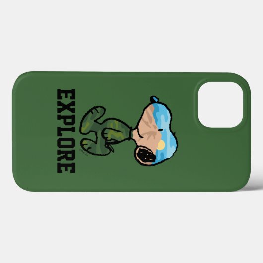 pinda's | Grote buitensnoop Case-Mate iPhone Case (Achterkant (horizontaal))