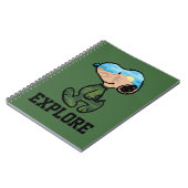 pinda's | Grote buitensnoop Notitieboek (Linkerzijde)