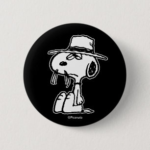 pinda's Het is Snoopy's Brother Spike Ronde Button 5,7 Cm
