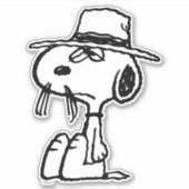 pinda's | Het is Snoopy's Brother Spike Sticker (Voorkant)
