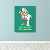 pinda's | Hoe meer de Merrier Canvas Afdruk (Insitu (Houten vloer))