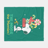 pinda's | Hoe meer de Merrier Fleece Deken (Voorkant (Horizontaal))