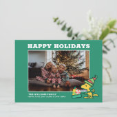 Pinda's | Hoe meer zielen hoe meer vreugd Feestdagenkaart (Staand voorkant)