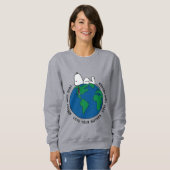 pinda's | Houd het schoon, houd het groen Trui (Voorkant volledig)