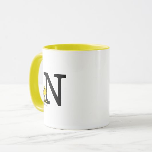 PINDA'S | Houtvoorraad | Monogram N Mok (Voorkant links)