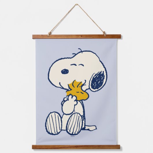 pinda's in Bloom Hangend Wandkleed (Voorkant)