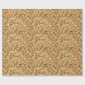  pinda's in schelpen cadeaupapier (Vlak)