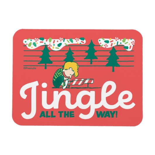 pinda's | Jingle All the Way Magneet (Horizontaal)