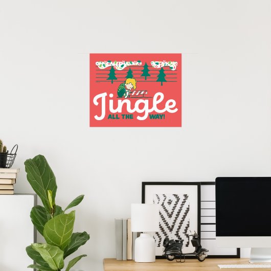 pinda's | Jingle All the Way Poster (Thuiskantoor)
