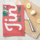 pinda's | Jingle All the Way Theedoek (Quarter Fold)