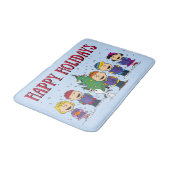 pinda's | KerstCaroling Badmat (Gekanteld)