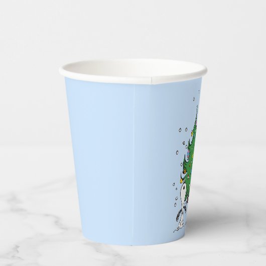 pinda's | KerstCaroling Papieren Bekers (Rechts)