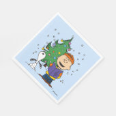 pinda's | KerstCaroling Servet (Hoek)