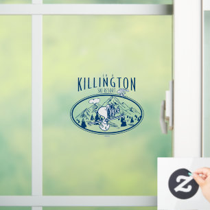 pinda's Killington Ski Resort Vermont Raamsticker