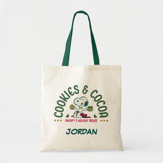 pinda's | Koekjes en cacao | Jouw namen toevoegen Tote Bag (Voorkant)