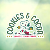 pinda's | Koekjes en cacao Raamsticker (Vel 3)