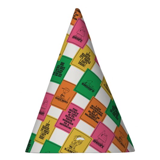 pinda's | Leuk Colorblock Patroon Feesthoedjes (Rechts)