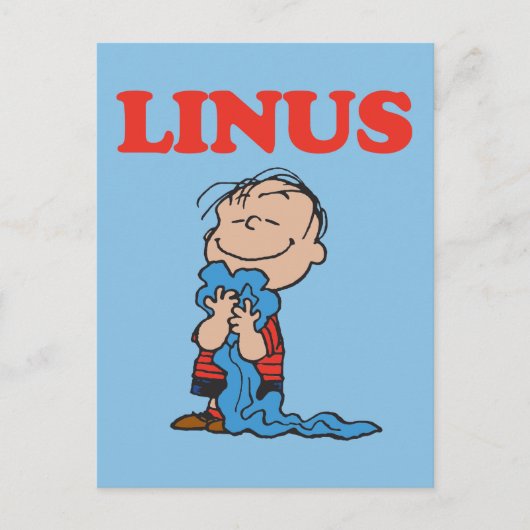 pinda's | Linus Blanket Smile Briefkaart (Voorkant)