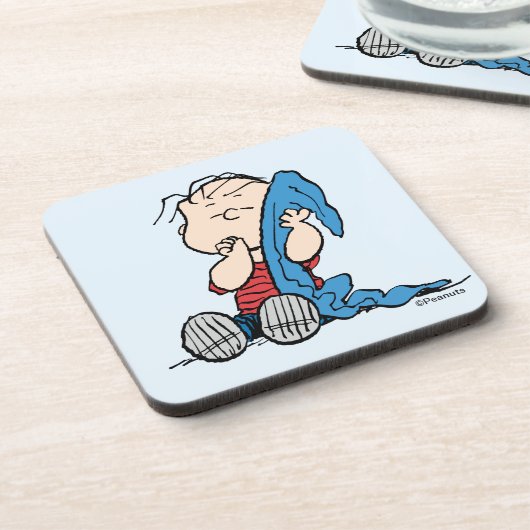 pinda's | Linus en Zijne Blanket Bier Onderzetter (Linkerzijde)