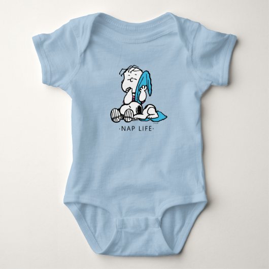 pinda's | Linus & Snoopy Romper (Voorkant)