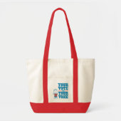 pinda's | Linus - Uw stem is uw keuze Tote Bag (Voorkant)