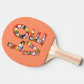 pinda's - LOVE Tafeltennisbatje (Zijkant)