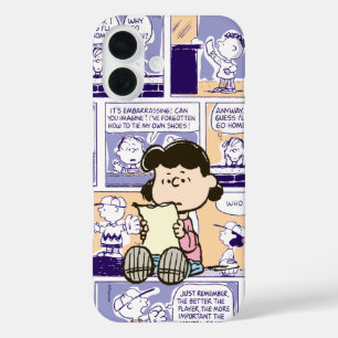 pinda's Lucy Comic Pattern iPhone 16 Hoesje