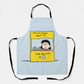 pinda's | Lucy en de dokter zijn in Schort (Voorkant)